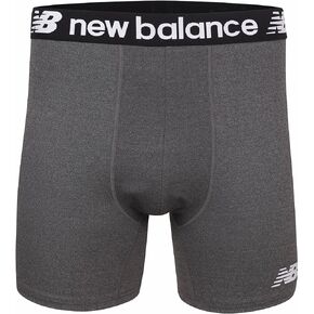 New Balance Men's 6" Dry Fresh, No FLY, Ultra Boxer Briefs (Pack of 1)
