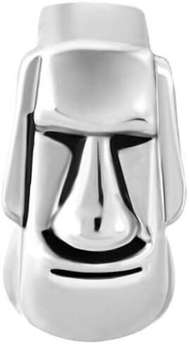 Rapa NUI Easter Island Moai Statue Charm Bead for Bracelet in Kuwait