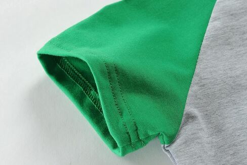 St. Patrick's Day Shirts Clover Tees Irish Shamrock Short Sleeve Dinosaur T-Shirt for Kids 2-8 Years in Kuwait