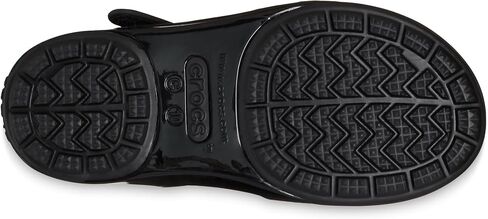 Crocs Kids Isabella Charm Sandals, Black/Silver, Numeric_9 US Unisex Toddler in Kuwait