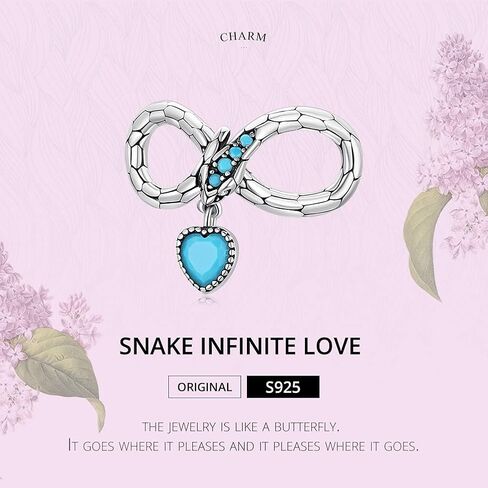 سحر إنفينيتي من الفضة الإسترليني 925 للعائلة إلى الأبد يناسب أساور باندورا قلادة للنساء in Kuwait