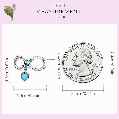 سحر إنفينيتي من الفضة الإسترليني 925 للعائلة إلى الأبد يناسب أساور باندورا قلادة للنساء in Kuwait