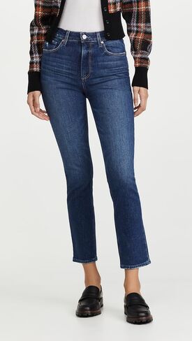 PAIGE Women's Sarah Vintage Highest Rise Slim Straight Leg Jean in Saudi Arabia