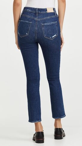 PAIGE Women's Sarah Vintage Highest Rise Slim Straight Leg Jean in Saudi Arabia