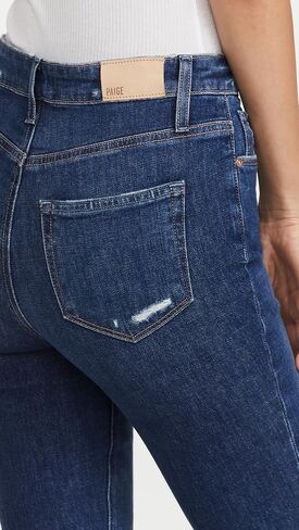 PAIGE Women's Sarah Vintage Highest Rise Slim Straight Leg Jean in Saudi Arabia