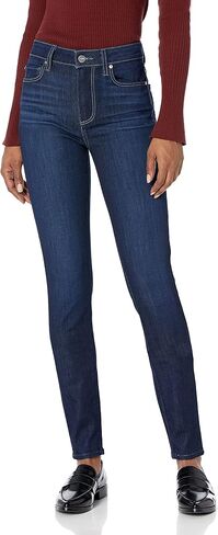 PAIGE Women's Hoxton Ultra Skinny High Rise Cropped in Hepburn in Saudi Arabia