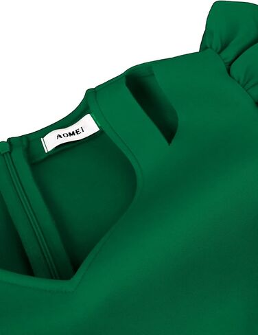 AOMEI فستان أسود نصف كم الوظيفي Bodycon ميدي 4XL 3XL 2XL حجم كبير ملابس امرأة للسيدات مكتب in Kuwait