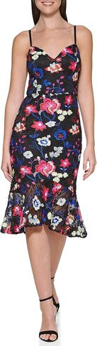 GUESS Women's Bodycon Lace W/Flounced Hem in Saudi Arabia