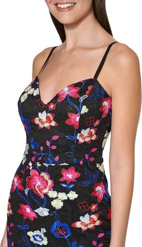 GUESS Women's Bodycon Lace W/Flounced Hem in Saudi Arabia