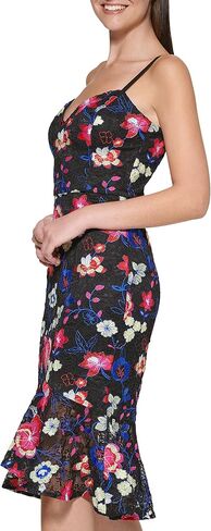 GUESS Women's Bodycon Lace W/Flounced Hem in Saudi Arabia