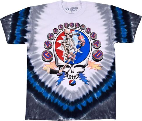 Liquid Blue Men's Grateful Dead Ny Strangers SYF Hockey in Saudi Arabia