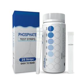 Aquarium Phosphate Test Strips - for Fresh/Salt Water Aquariums, Pools, Spas, Lab Grade, for Professional Or Home Use - Fast & Accurate Results