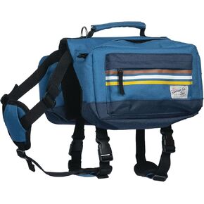 Dog Backpack Harness for Medium and Large Dogs - Dog Hiking Backpack | Dog Pack with Handle | Dog Outdoor Saddle Bag for Hiking, Camping & Day Trips | Dog Harness with Large Side Packets
