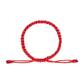 NEWBORN Adjustable lucky red string bracelet. Handmade Tibetan protection bracelet for 0-24 months baby boys and girls. New Year Christmas Baby shower gifts bracelet set for infant (S)