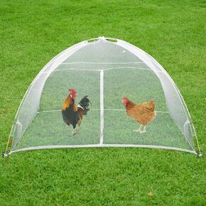 78 × 39 بوصة حظيرة دجاج محمولة، جدران شبكية كبيرة، خيمة دجاج قابلة للتنفس، روضة دجاج، قفص دجاج للحيوانات الأليفة للدواجن والأرنب in Kuwait