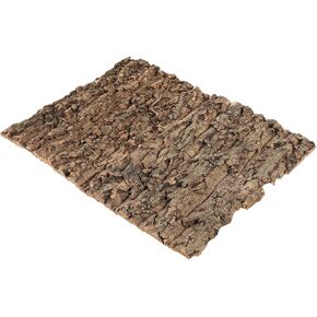 Zerodeko 2PCS Terrarium Cork Bark Background Board, Reptile Tank Tree Backdrop Wall Decor Habitat Climbing Mat Decoration for, Lizard, Turtle, Gecko, Bearded Dragon, Frog