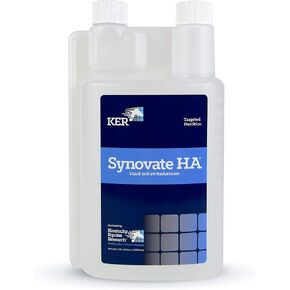 Kentucky Equine Research Synovate HA: Liquid Sodium Hyaluronate for Horses, 32 oz (64 Servings)