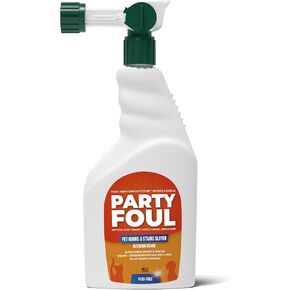 Pet Odor Eliminator for Strong Odor, Plant and Citrus Based Stain and Odor Eliminator for Home, 32 oz, Eliminates Tough Odors and Stains for Cages, Runs, Indoor Outdoor Floors & More