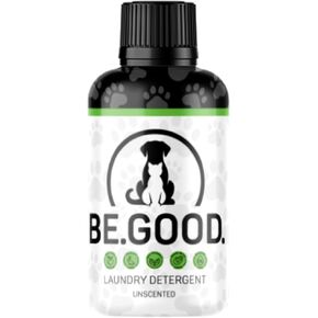 BE.GOOD. Pet Laundry Detergent, Unscented, 16 fl oz - Pet Safe Laundry Detergent - Pet Urine Laundry Detergent - Dog Laundry Detergent