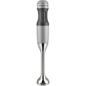 KitchenAid Variable Speed Corded Hand Blender, 2, Matte Gray