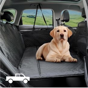 Vailge Dog Car Seat Cover, Back Seat Extender for Dogs,Dog Hammock for Car Backseat, Non Inflatable Dog seat Cover for Back seat,Hard Bottom Back Seat Protector for Cars,Trucs & SUVs