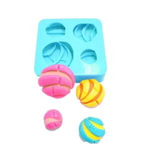Concha Multiple sizes Multi-Project non-stick and stretchable Silicone mold NC062