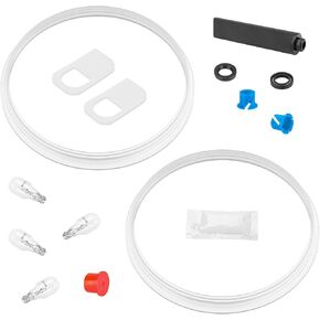 Slush Gasket Seal Light Bulbs Kits Replacement for Bunn Ultra 2 Parts,Frozen Drink Machine Slushy Machine Parts Replacement OE# Bunn 34245.0000 Slush Machine Parts-Food Grade Silicone