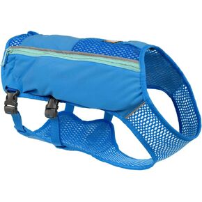 Ruffwear, Trail Runner Running Vest, with Hydration Bladder, Blue Pool, Medium
