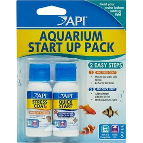 API AQUARIUM START UP PACK Water Conditioner 1.25-Ounce Bottle 2-Pack