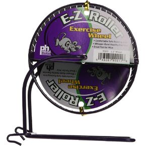 Prevue Pet Products SPV90011 Wire Mesh Mouse Wheel Toy for Small Animals, 4-1/2-Inch, Colors Vary