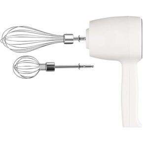 Portable Wireless Hand Mixer, USB Rechargable Handheld Egg Beater with 2 Detachable Stir Whisks, 5 Speed Modes, Mini Cordless Helper for Kitchen Baking and Cooking