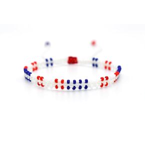 Ankle Bracelet (Adjustable) USA Flag