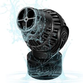 Aquarium Powerhead Wave Maker: Ultra Quiet Circulation Pump with Magnet Suction Base (6W 8W)