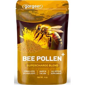 4oz Bee Pollen for The Picky Reptile. Boost Health, Digestion and Skin Regeneration! Enhanced with Real Organic Fruits, Vitamins, Minerals, Amino Acids, and Carotenoids. Made in USA. Enjoy!