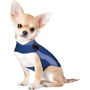 ThunderShirt for Dogs, X Large, Blue Polo - Dog Anxiety Relief Calming Vest