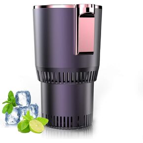 Home & Car Cup Cooler Warmer Quick Electric Cooling Cup -3℃~58℃ Heat and Cold Insulation Drink Cooler Cup Coffee Warmer for Office/Road Trip