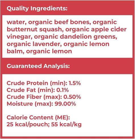 smallbatch Pets Shelf Stable Bone Broth, Organic Beef Recipe with Prebiotics & Adaptogen-Inspired Ingredients, Topper for Dogs - 16 Ounce in Kuwait
