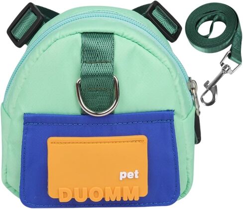 Cute and Functional Pet Outing Backpack with Adjustable Width and Water-Resistant Fabric. (Blue, Medium) in Saudi Arabia