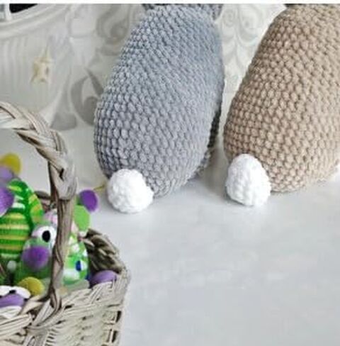Plush Bunny Toy, Child's First Gift (Beige) in Saudi Arabia