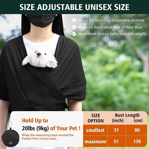 Dog Carriers for Small Dogs,Adjustable Size,Hands Free Cat Carrier,Cat Sling,Double Shoulder Strap Design,Freeing Hands and Reducing Back Pain,with Dog Training Bag and Training Clicker in Saudi Arabia
