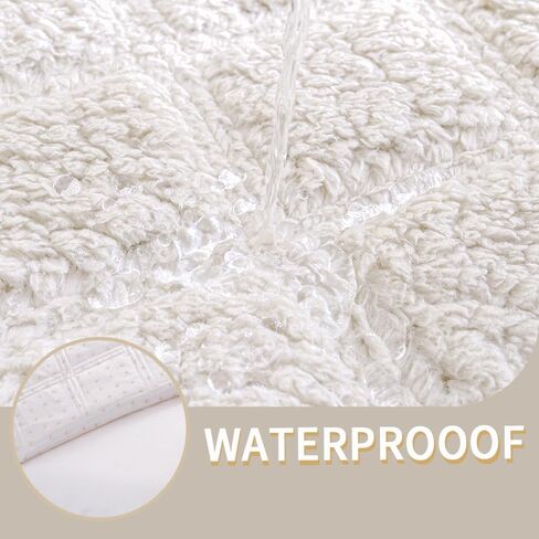 Ameritex Dog Couch Cover Pet Blanket Waterproof and Anti-Slip for Sofa Couch Sherpa Fleece Furniture Protector Cover for Small Medium Large Dogs Cats in Saudi Arabia