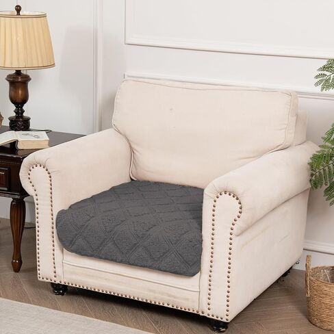 Ameritex Dog Couch Cover Pet Blanket Waterproof and Anti-Slip for Sofa Couch Sherpa Fleece Furniture Protector Cover for Small Medium Large Dogs Cats in Kuwait