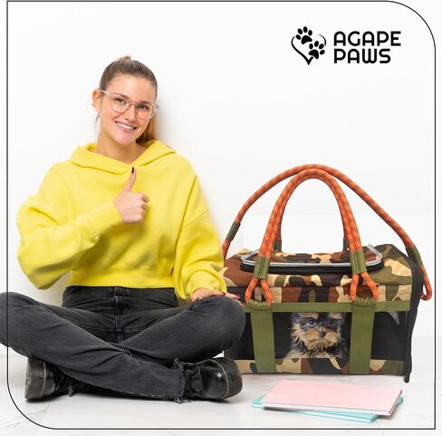 Airline Approved PET Carrier I Up to 20 lbs. Soft Sided Large Cat Carrier I Small Dog Carrier for Airplane I Collapsable I Stress Free Travel TSA Compliant I Kitten Carrier in Saudi Arabia