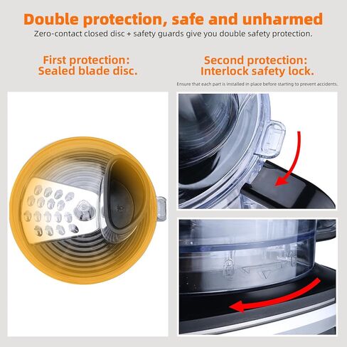 محضر طعام ديفي 8 أكواب، جدولة زمنية متقدمة وتحكم في السرعة، عصير 8 في 1، تقطيع، عجين، استحلاب، تقطيع، تقطيع وتقطيع القلي الفرنسي، للاستخدام المنزلي، 600 وات، أسود in Kuwait