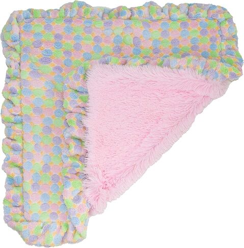 بطانية Bessie and Barnie - بطانية قطيفة للغاية من الفرو الصناعي للكلاب - بطانية قابلة للعكس للحيوانات الأليفة للكلاب والقطط - فائقة النعومة ويمكن غسلها في الغسالة - تتوفر مقاسات وألوان متعددة in Kuwait