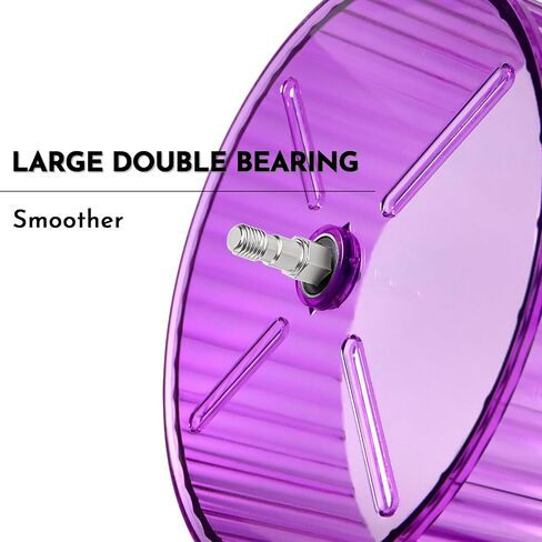 Hamster Wheel, 8.3inch Silent Hamster Wheel, Adjustable Height Turtle Wheel Turtle Tank Accessories, Dwarf Hamster Wheel, Hedgehog Wheel, Gerbil Wheel, Small Pet Exercise Wheels in Saudi Arabia