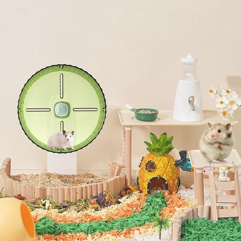 Hamster Wheel, 8.3inch Silent Hamster Wheel, Adjustable Height Turtle Wheel Turtle Tank Accessories, Dwarf Hamster Wheel, Hedgehog Wheel, Gerbil Wheel, Small Pet Exercise Wheels in Saudi Arabia