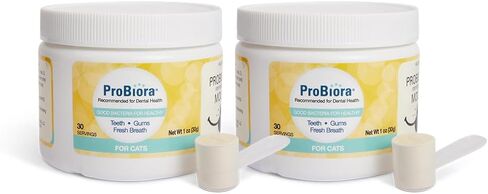 Probiora for Cats | Oral Care Probiotic Supplement | Pet Probiotics to Reduce Bad Breath | Cat Nutritional Supplement for Dental Health | 30 Servings (Jar) (30 Serving (Pack of 1), Jar) in Saudi Arabia