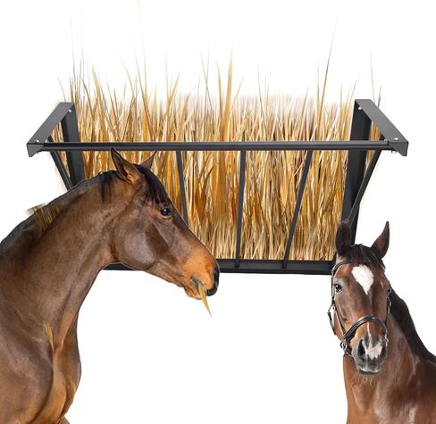 Goat and Horse Hay Feeder 31.5 x 15.5 x 22.5 in,24 Gallon Capacity Hay Feeder Goat Feeders Hanging in Saudi Arabia