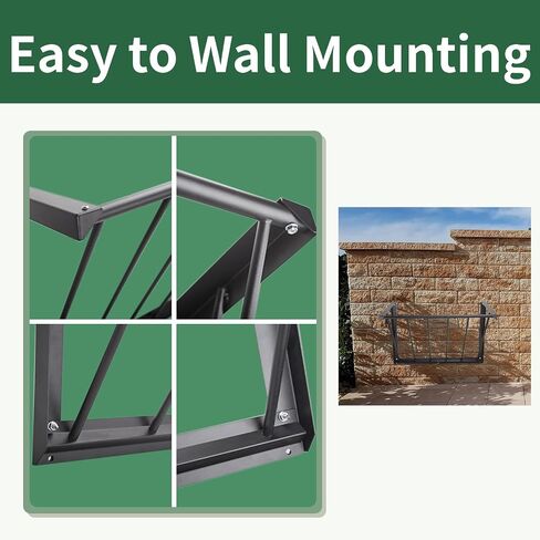 Goat and Horse Hay Feeder 31.5 x 15.5 x 22.5 in,24 Gallon Capacity Hay Feeder Goat Feeders Hanging in Saudi Arabia